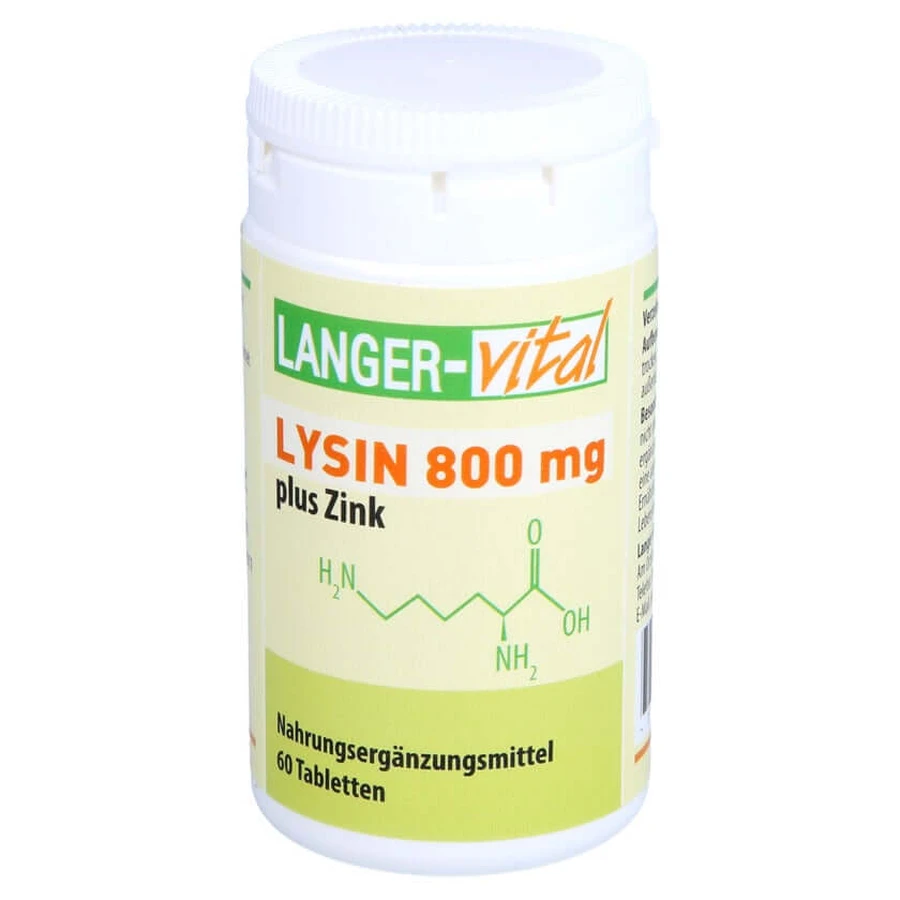 Lisina 800 Mg+zinco compresse 60 St
