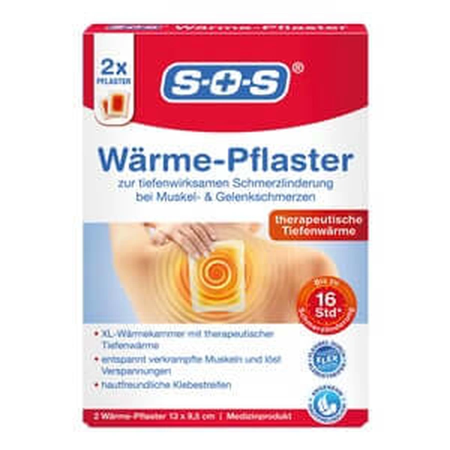 SOS Wärme-Pflaster 2 St