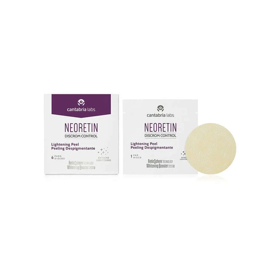 Neoretin Discrom Control Lightening Peel Pads 6 stuks.