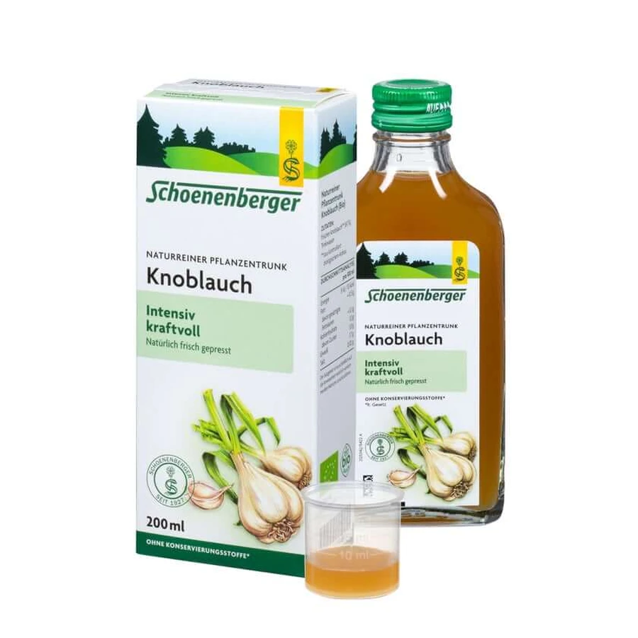 Schoenenberger Bebida natural a base de plantas Ajo 200 ml