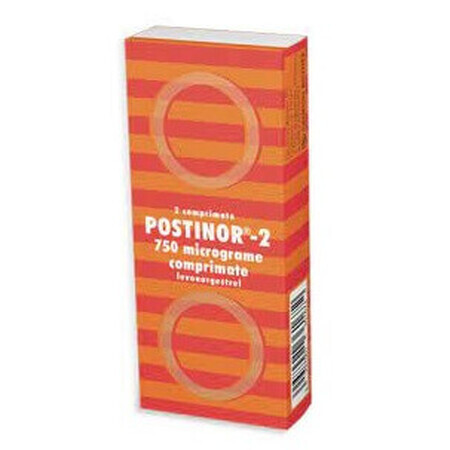 Postinor, 2 capsules, Gedeon Richter Roumanie