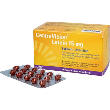 CentroVision Luteína 15 mg 90 St