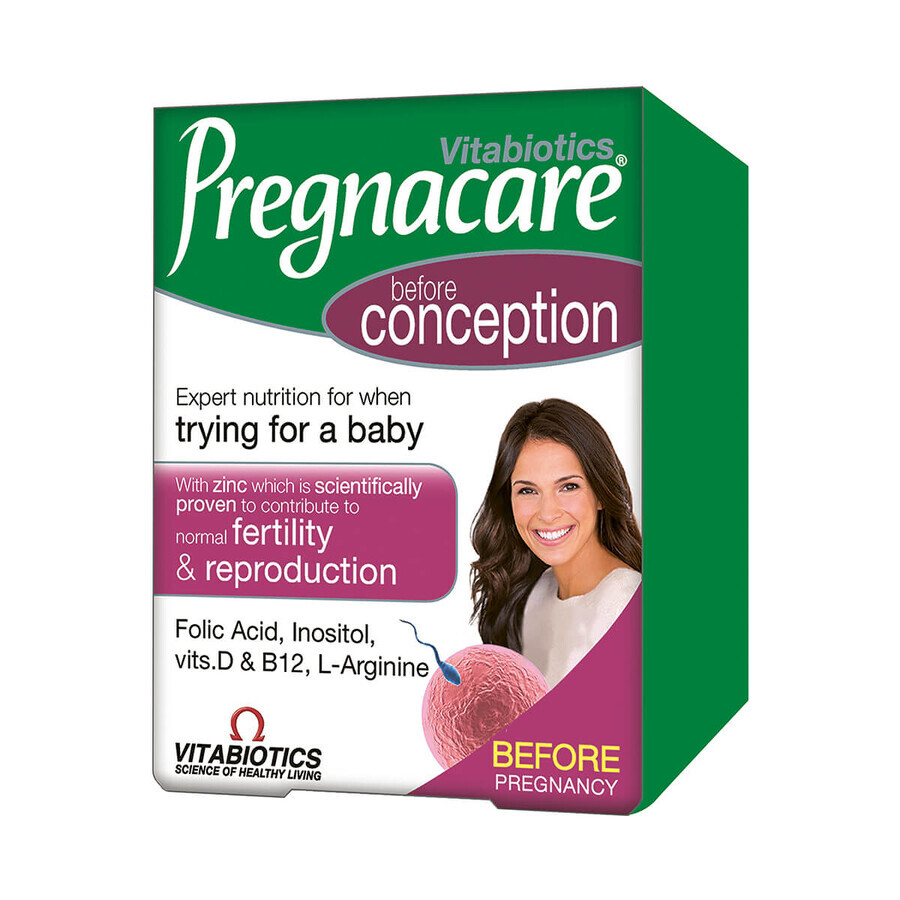 Pregnacare Avant la Conception, 30 comprimés, Vitabiotics