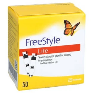 Freestyle Lite Teststreifen Ohne Codieren F.finger 50 St