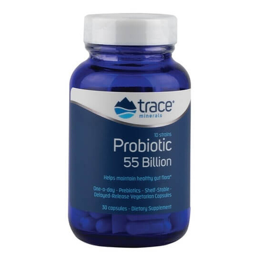Probiotic 55, 30 Kapseln, Spurenelemente
