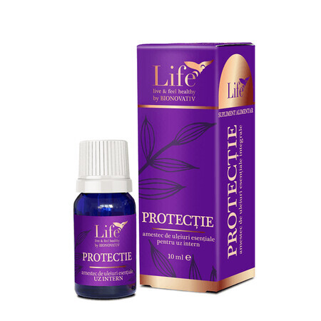 Protectie, amestec de uleiuri esentiale, 10 ml, Bionovativ