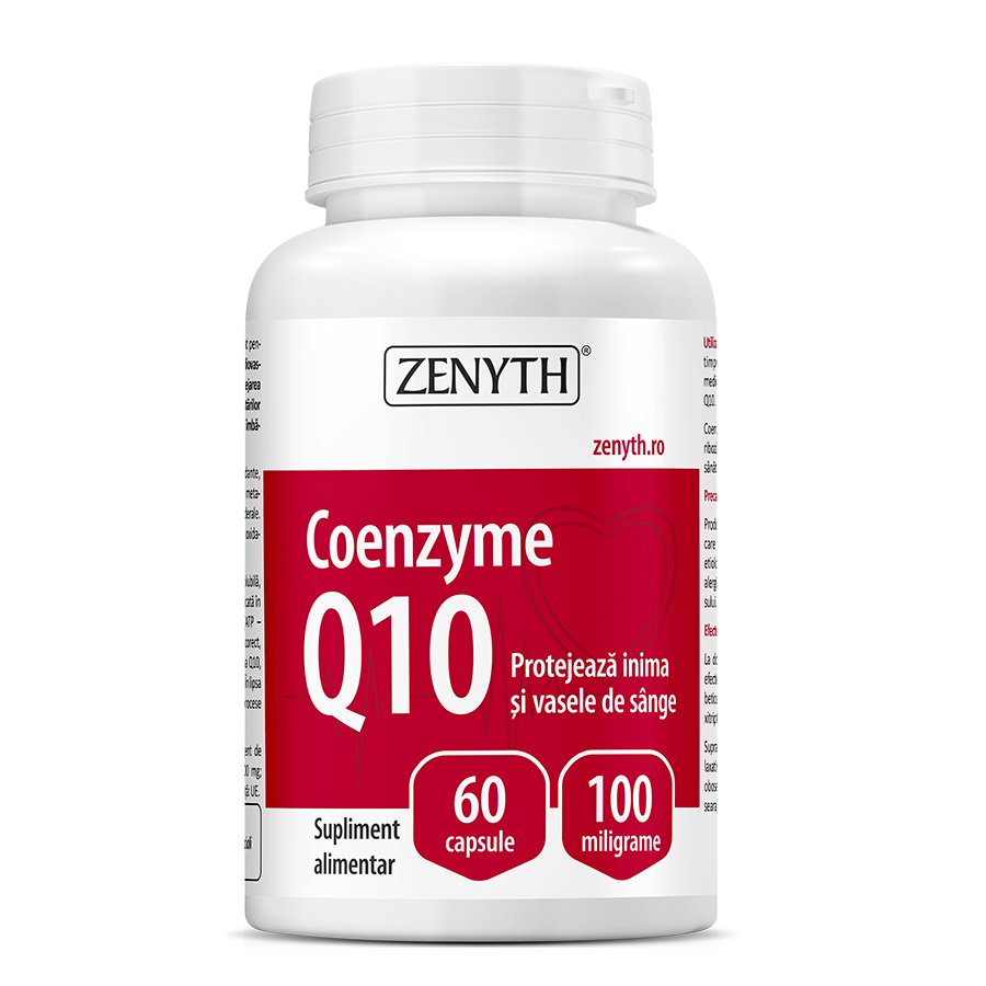 Co-enzym Q10, 60 capsules, Zenyth