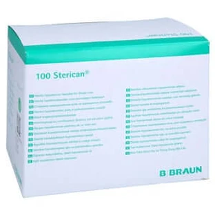 Sterican cánula desechable 21g 40 Mm 100 unid.