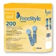 Lancetas Freestyle 200 unid.
