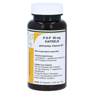 P-5-p 50 mg geactiveerde vitamine B 6 Caps 90 Caps