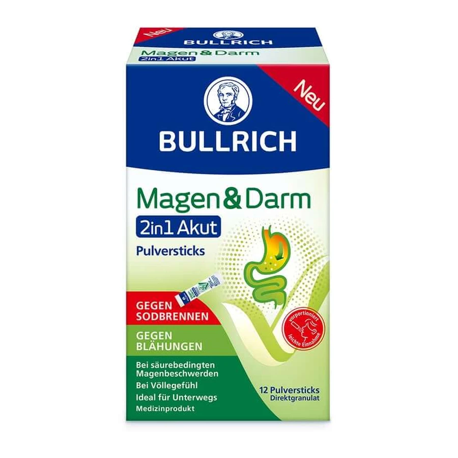 Bullrich Stomaco e Intestino 2in1 Acuto 12 pz.