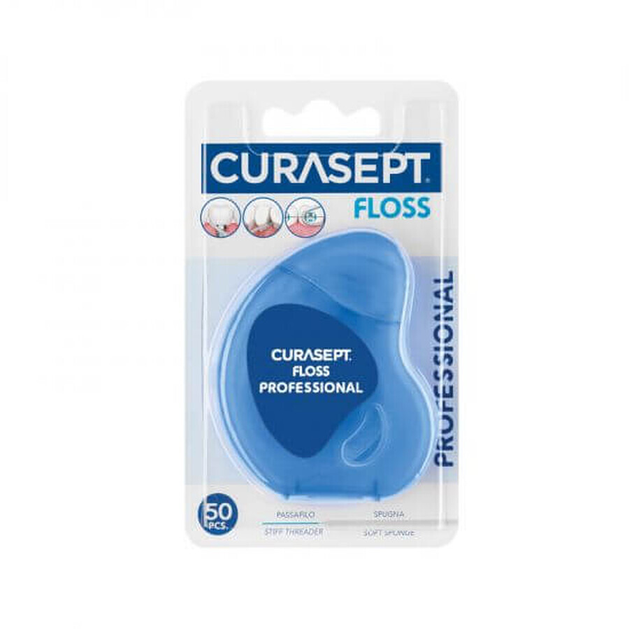 Rola ata dentara Superfloss Curasept, 50 bucati, Curaprox