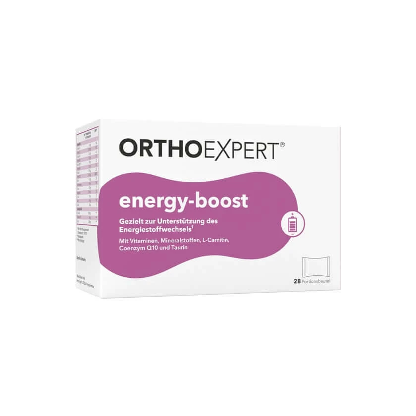 Energy-boost Orthoexpert drinkkorrels 28X11 g
