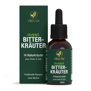 Vitactiv herbes amères gouttes sans alcool 50 ml