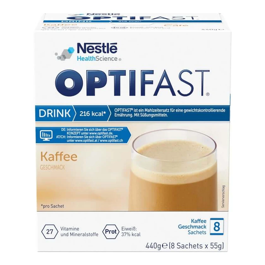 OPTIFAST Drink Coffee 8X55 g