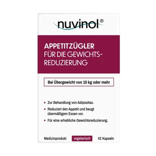 nuvinol Appetitzügler Kapseln 42 St