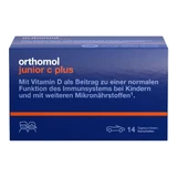 Orthomol junior C plus kauwtabletten mandarijn-sinaasappel/bosvruchten 14 st.