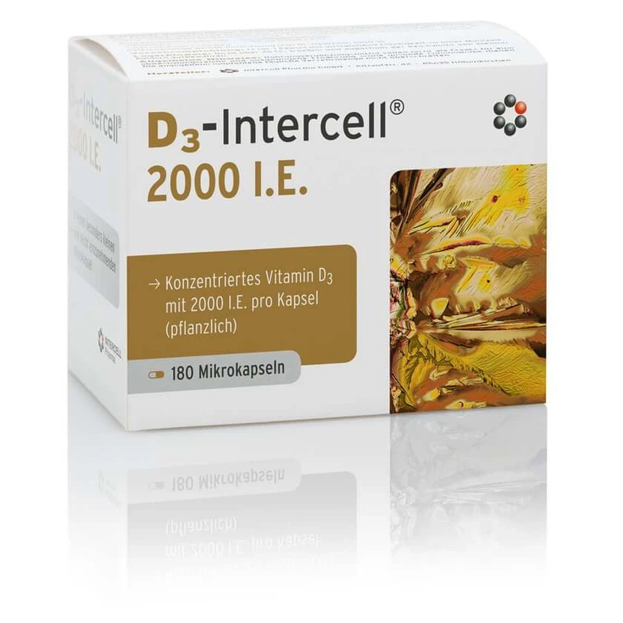 D3-intercell 2,000 I.U. Capsule 180 Capsule