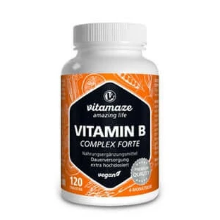 Vitamina B-Complex extra ad alto dosaggio vegano 120 St
