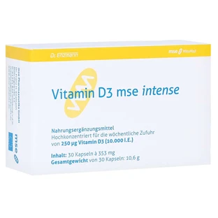 Vitamina D3 MSE intens Capsule 30 Capsule