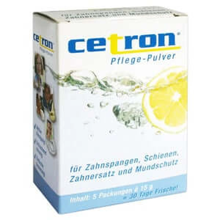 Cetron poudre de nettoyage 5X15 g