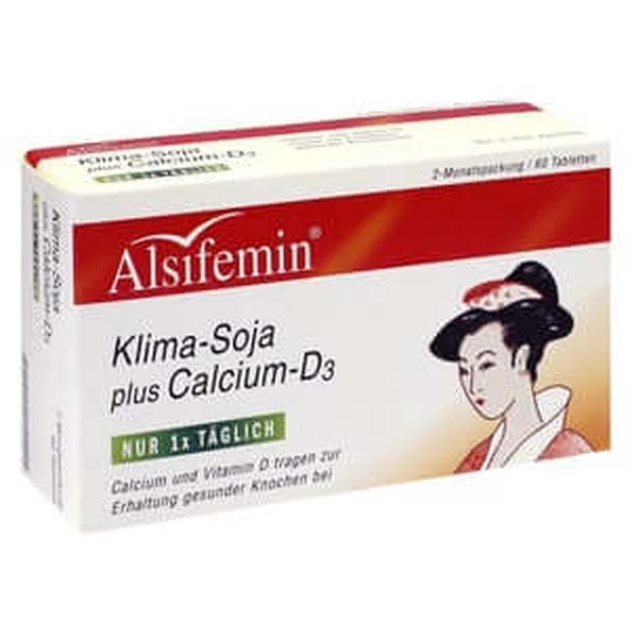 Alsifemin Soja Climática + Calcio + D3 Comprimidos 60 Cápsulas