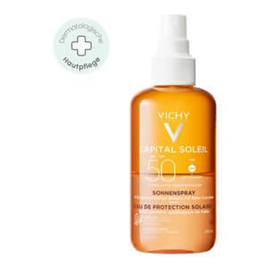 VICHY Capital Soleil Intensyfikujący Spray Opalający SPF 50 200 ml: ceny i cechy