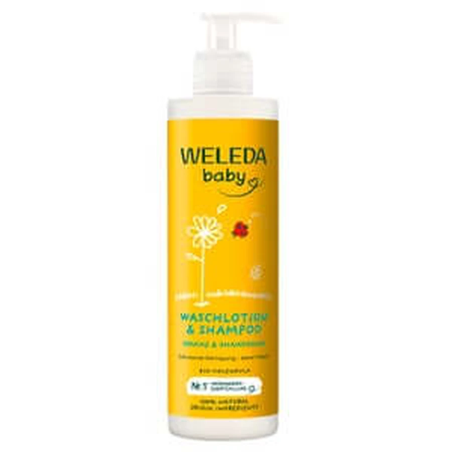 Weleda Calendula Waslotion & Shampoo 400 ml