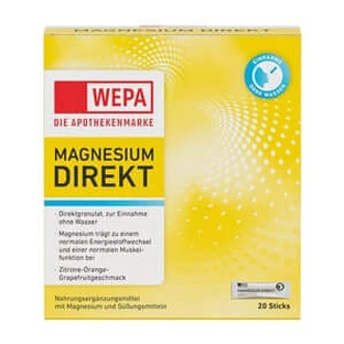 WEPA Magnesium Direct Sticks 20 sztuk