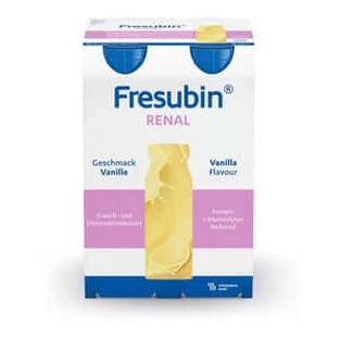 Fresubin Renal alimento bebible vainilla 4X200 ml