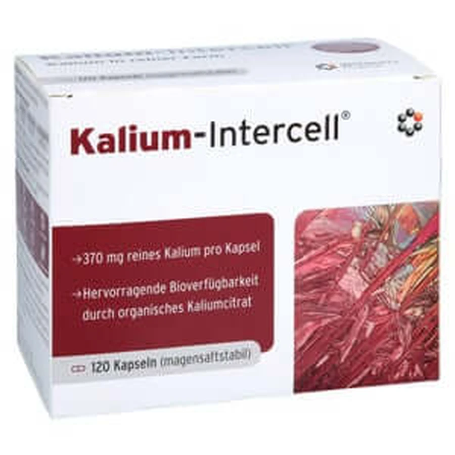 Potassium intercell gastro-resistant hard capsules 120 Capsules