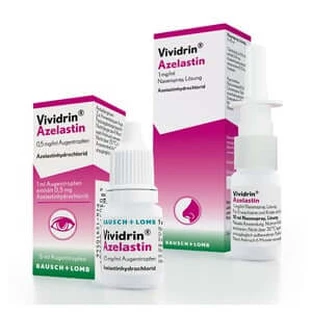 Vividrin Azelastine Spray Nasal + AT Set 1 Set