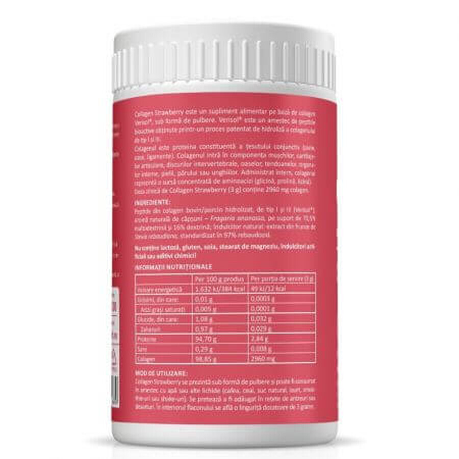 Collagène fraise, 150g, Zenyth