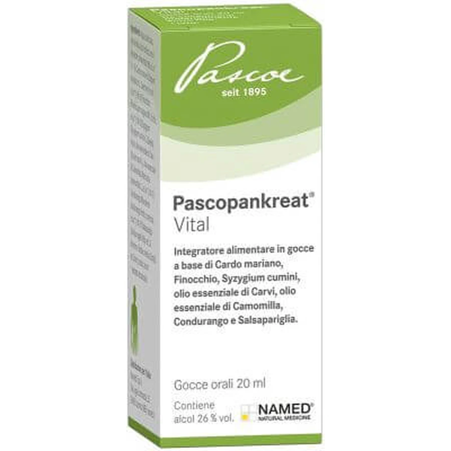 Pascopankreat vital Tropfen 20 ml pascoe