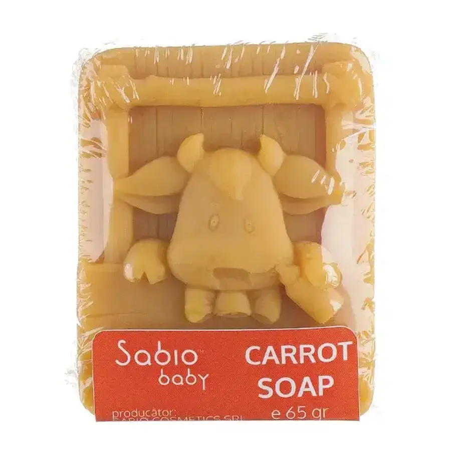 Natuurlijke vaste zeep met wortels voor baby's, 65 g, Sabio