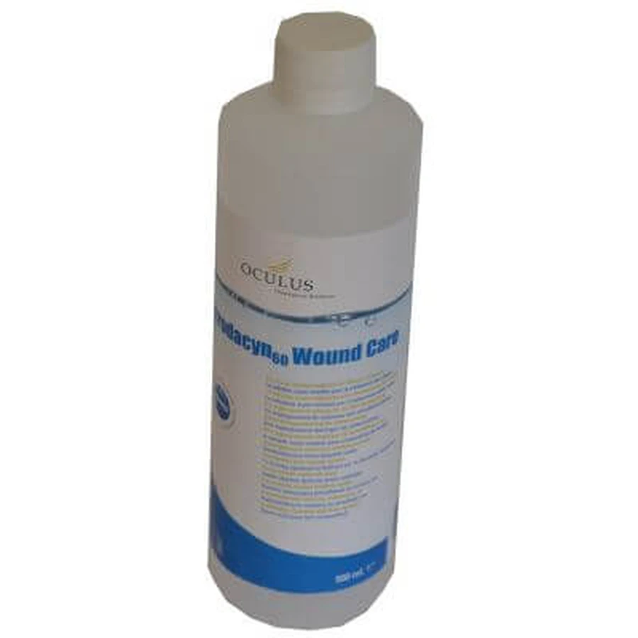 Apósito estéril solución superóxido para limpieza de heridas microdacyn 60 woundcare 500 ml 1 unidad
