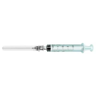 Pic syringe with mounted needle sterile disposable capacity 10ml eccentric luer g20x1 1/21 piece