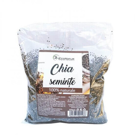 Graines de chia, 500g, Econatur