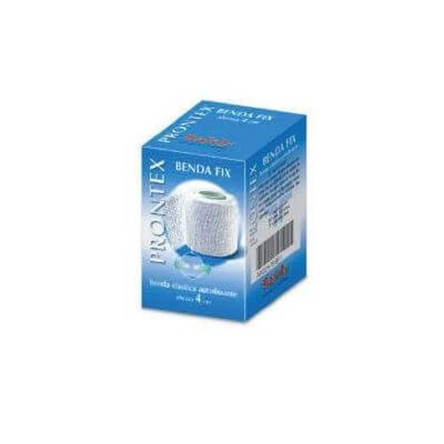 Zelffixerend prontex fixeerelastisch verband van 4 cm hoog en 4 meter lang
