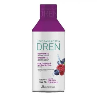 Platte buik dren 500 ml bessen