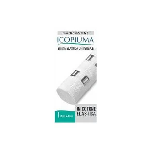 Universeel icopiuma elastisch verband cm 10 x 4,5 mt 1 stuk