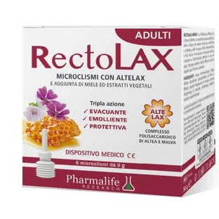 Rectolax volwassenen microcline 6 stuks van 9 g