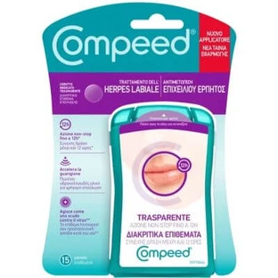 Compeed cold sore treatment 15 pieces