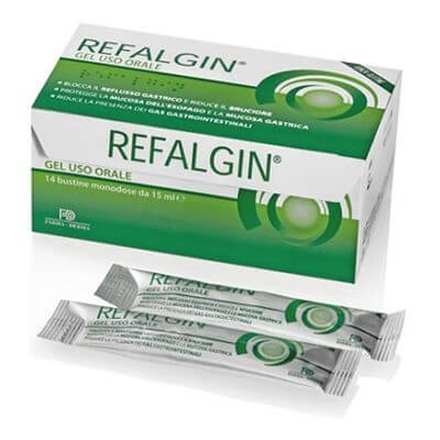 Refalgin orosoluble antireflux gel 14 sachets 15 ml