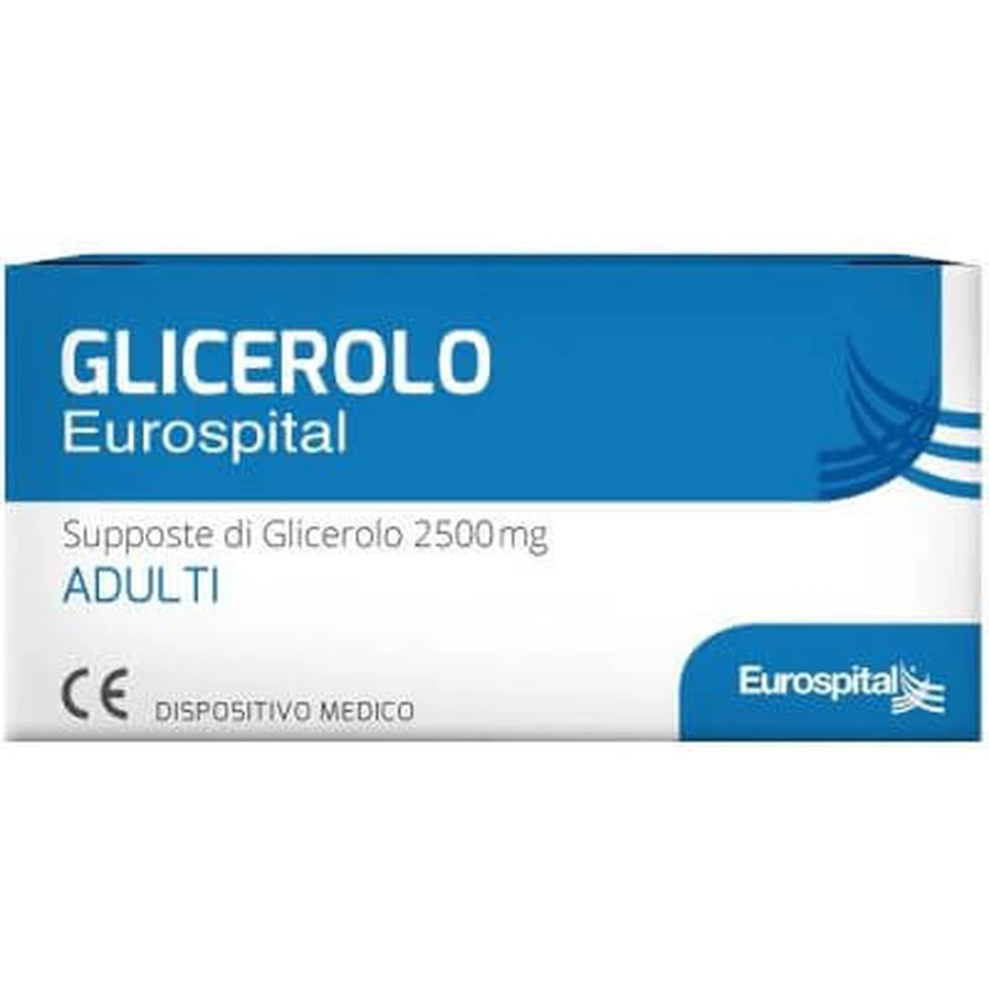Glicerol czopki 2500 mg dorośli 18 sztuk: ceny i cechy