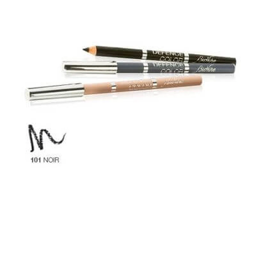 Defence color bionike kohl & kajal eye pencil 101 vrai noir