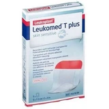 Leukomed t plus skin sensitive apósito postoperatorio impermeable transparente con masa adhesiva de silicona 5x7.2cm 5 piezas