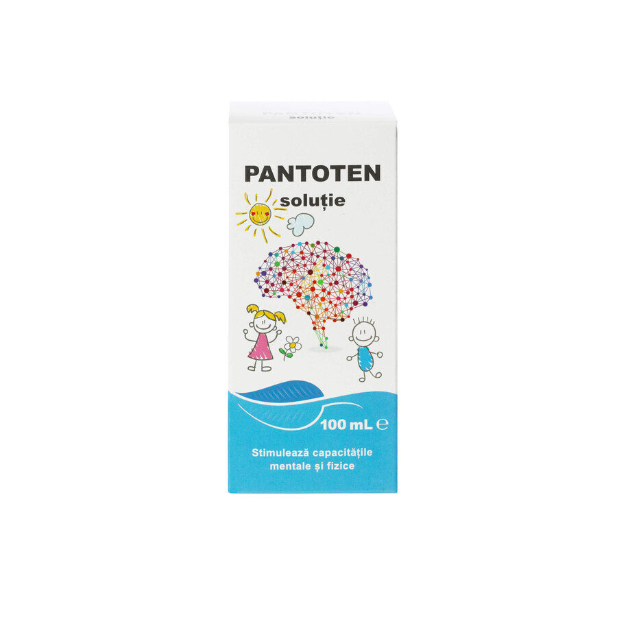Pantoten, oplossing met fructose, 100 ml, VitaPharm