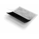 Activated charcoal dressing with actisorb silver 6.5x9.5 10 pieces
