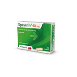 Spaverin 40 mg, 20 capsules, Antibiotica SA